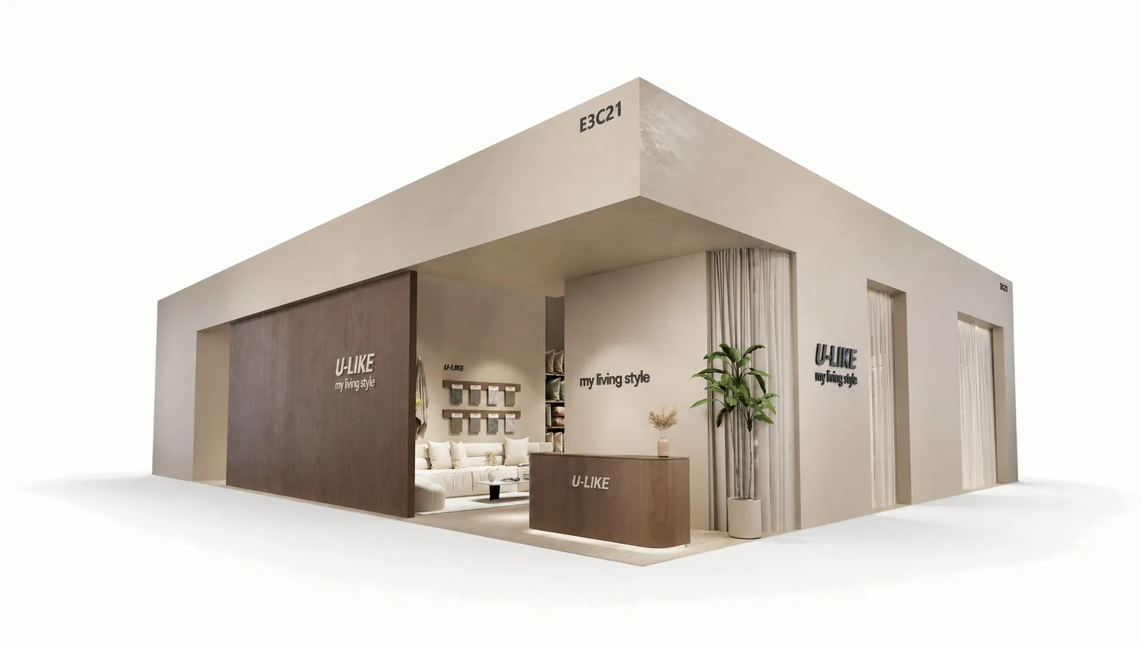 U-LIKE Furniture booth at Furniture China 2026, Shanghai