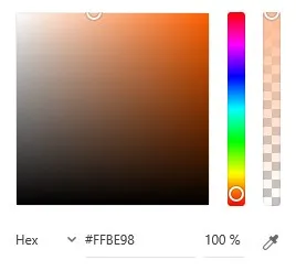 Pantone peach fuzz hex