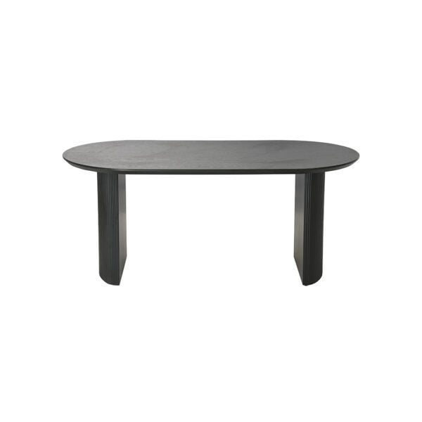 dark grey dining table