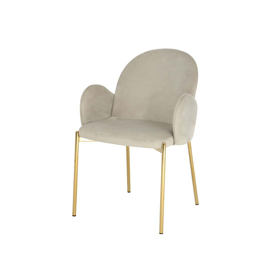 gold leg dining chair