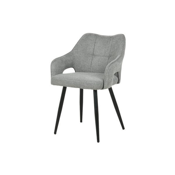 ARLET Dining Table Chair With Arms Tufted