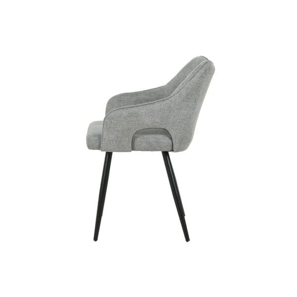 ARLET Dining Table Chair With Arms Tufted - Image 2