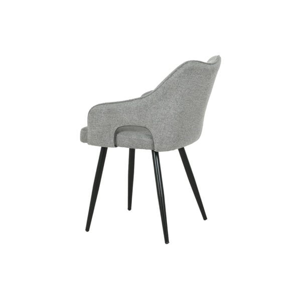 ARLET Dining Table Chair With Arms Tufted - Image 3