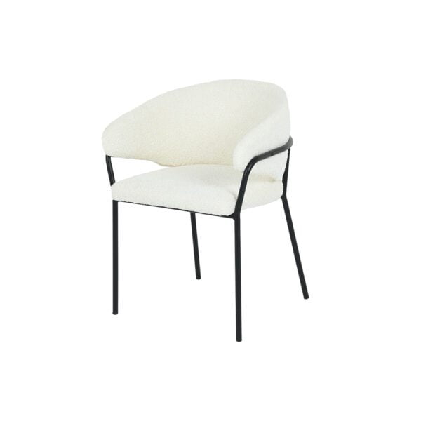 ELOISE Armchair Dining Room Chairs Boucle