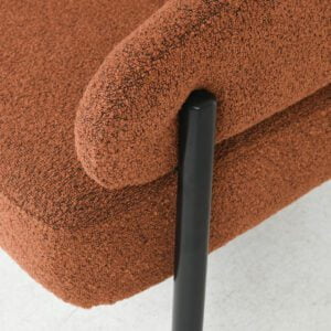 cozy brown leisure chair