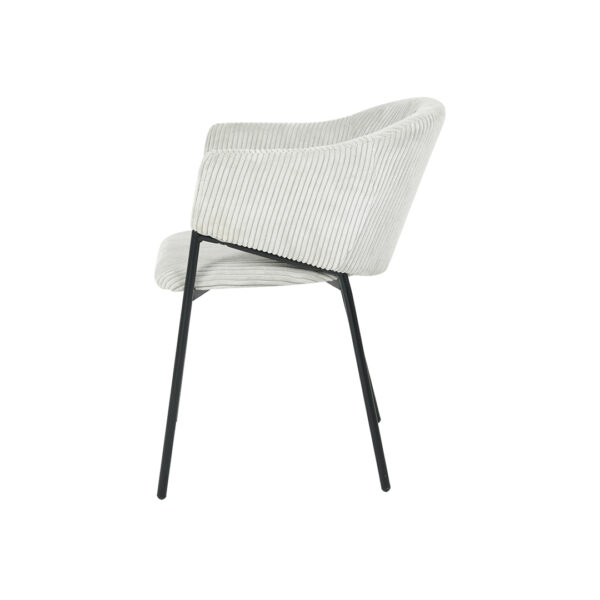 light grey armchair