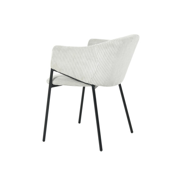 light grey armchair