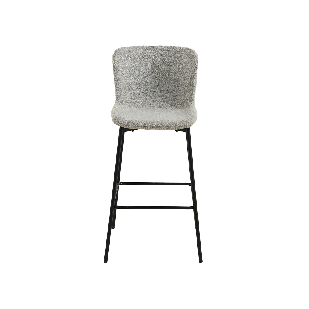 boucle bar stool