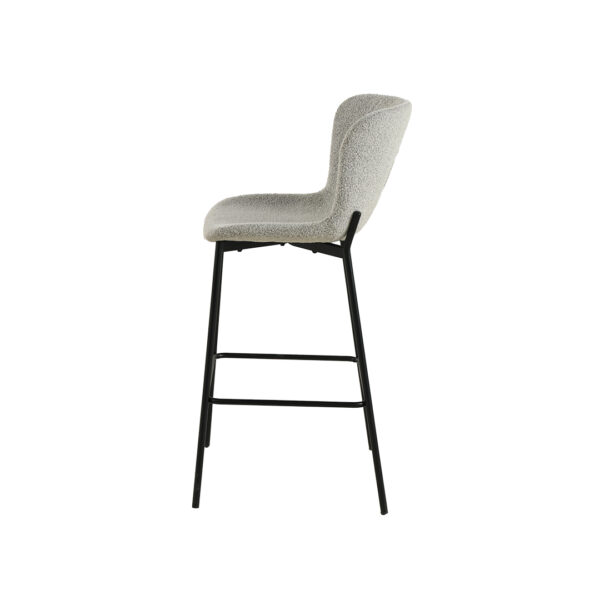 boucle bar stool