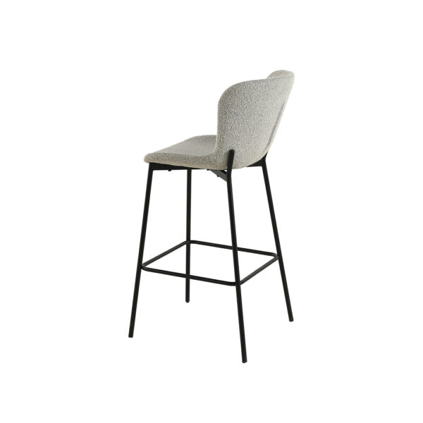 boucle bar stool